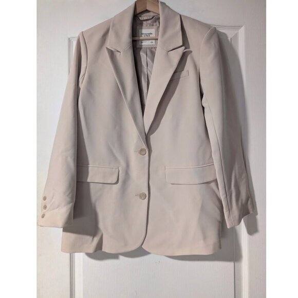 Abercrombie & Fitch | Slouchy Blazer In Tan - Picture 2 of 10